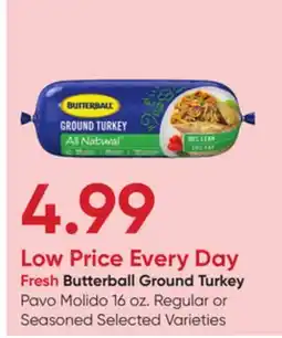 Stater Bros Butterball Ground Turkey offer