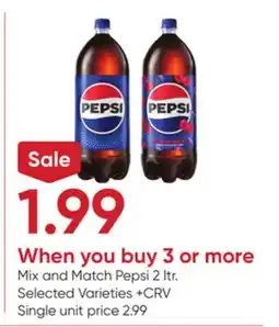 Stater Bros Pepsi offer