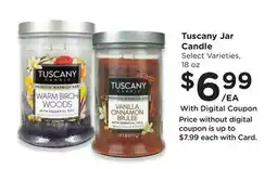 Ralphs Tuscany Jar Candle offer