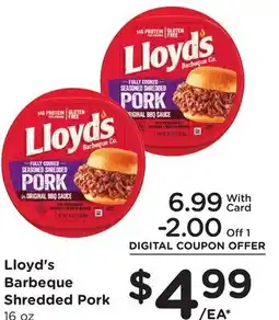 Ralphs Lloyd's Barbeque Shredded Pork offer