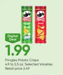 Stater Bros Pringles Potato Crisps offer