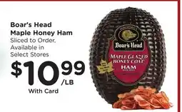 Ralphs Boar's Head Maple Honey Ham offer
