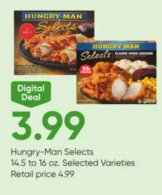 Stater Bros Hungry-Man Selects offer