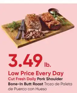 Stater Bros Pork Shoulder Bone-In Butt Roast offer