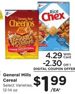Ralphs General Mills Cereal offer