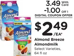 Ralphs Almond Breeze Almondmilk offer