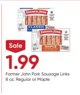 Stater Bros Farmer John Pork Sausage Links offer