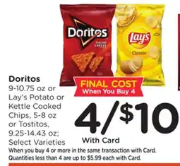 Ralphs Doritos offer