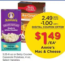 Ralphs Annie's Mac & Cheese offer