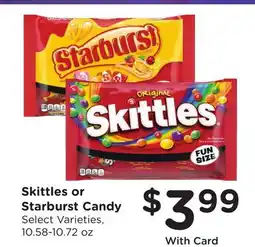 Ralphs Skittles or Starburst Candy offer