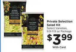 Ralphs Private Selection Salad Kit offer