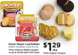 Ralphs Oscar Mayer Lunchables offer