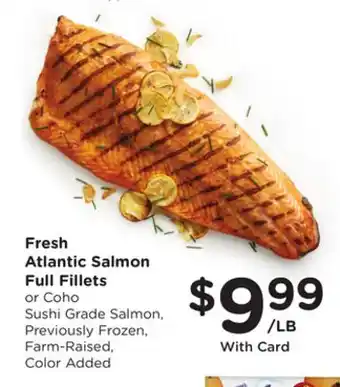 Ralphs Fresh Atlantic Salmon Full Fillets offer