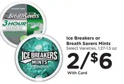 Ralphs Ice Breakers or Breath Savers Mints offer