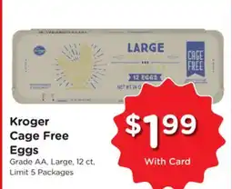 Ralphs Kroger Cage Free Eggs offer