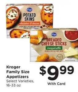 Ralphs Kroger Family Size Appetizers offer