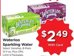 Ralphs Waterloo Sparkling Water offer