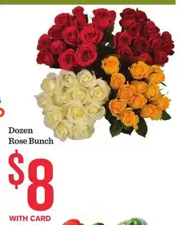 Mariano's Dozen Rose Bunch offer