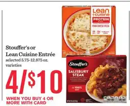 Mariano's Stouffer's or Lean Cuisine Entrée offer