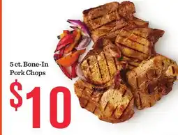 Mariano's 5 ct. Bone-In Pork Chops offer