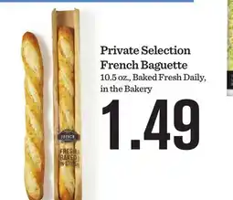 Mariano's Private Selection French Baguette offer