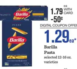 Mariano's Barilla Pasta offer