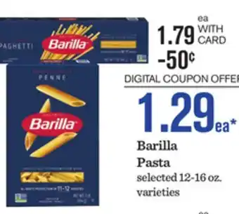 Mariano's Barilla Pasta offer