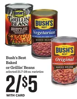 Mariano's Bush's Best Baked or Grillin' Beans offer