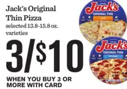 Mariano's Jack's Original Thin Pizza offer