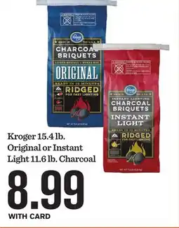 Mariano's Kroger 15.4 lb. Original or Instant Light 11.6 lb. Charcoal offer