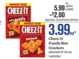 Mariano's Cheez-It Family Size Crackers offer