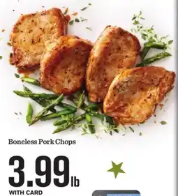 Mariano's Boneless Pork Chops offer