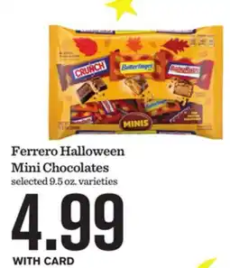 Mariano's Ferrero Halloween Mini Chocolates offer