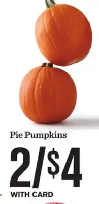 Mariano's Pie Pumpkins offer