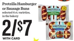 Mariano's Pretzilla Hamburger or Sausage Buns offer