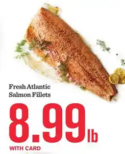 Mariano's Fresh Atlantic Salmon Fillets offer