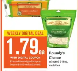 Mariano's Roundy's Cheese offer