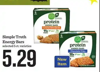 Mariano's Simple Truth Energy Bars offer