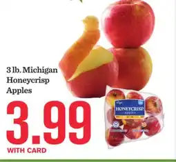 Mariano's 3 lb. Michigan Honeycrisp Apples offer