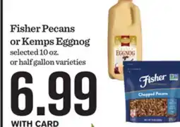 Mariano's Fisher Pecans or Kemps Eggnog offer