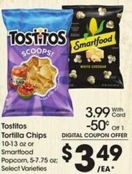 Kroger Tostitos Tortilla Chips offer