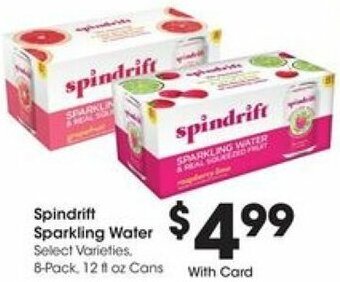 Kroger Spindrift Sparkling Water offer