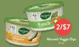Fresh Thyme Marzetti Veggie Dips offer