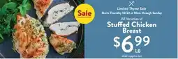 Fresh Thyme Stuffed Chicken Breast offer