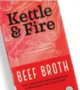 Fresh Thyme Kettle & Fire BEEF BROTH offer