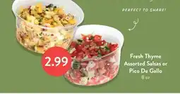 Fresh Thyme Fresh Thyme Assorted Salsas or Pico De Gallo offer