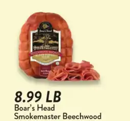 Fresh Thyme Boar's Head Smokemaster Beechwood offer