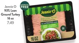 Fresh Thyme Jennie o 93% Lean Ground Turkey Curkey offer