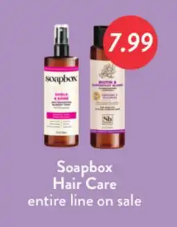 Fresh Thyme Soapbox Hair Care offer