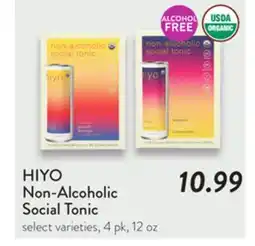 Fresh Thyme HIYO Non-Alcoholic Social Tonic offer